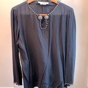 DOUBLE D RANCH VINTAGE SILVER BLOUSE
